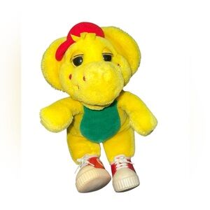 Vintage 1990’s  Barney & Friends Plush BJ The Dinosaur 15” Stuffed Animal